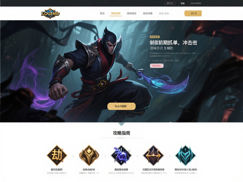 LOL官方网站为您呈现最全面的英雄攻略指南